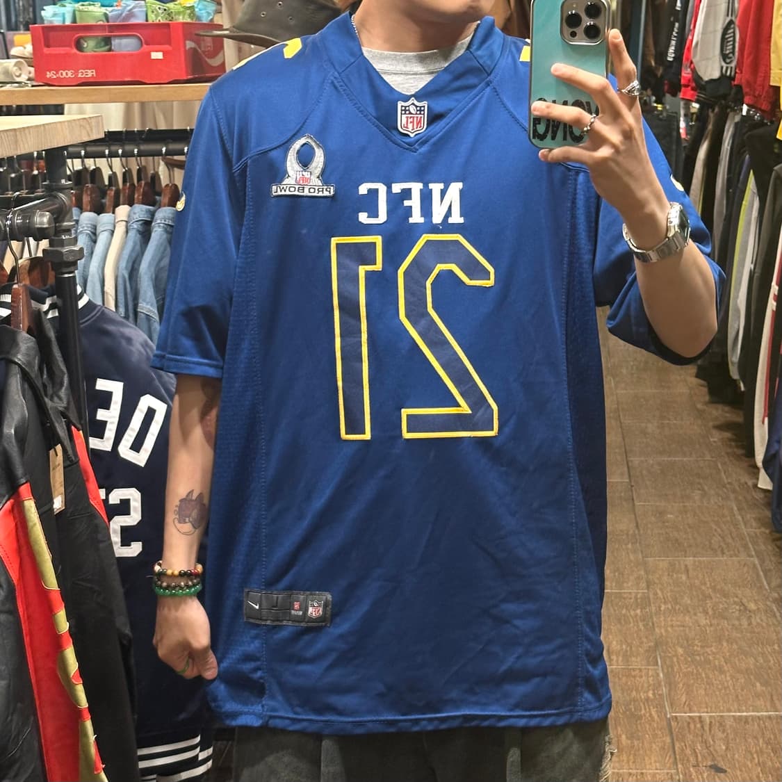 [HI] NFL 반팔져지 블루 상품이미지1