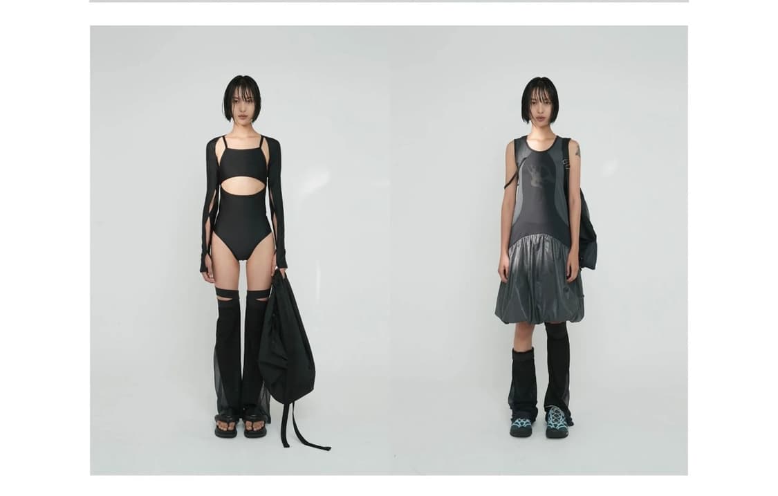 Ojos Seperate biker shorts/ Black 상품이미지3