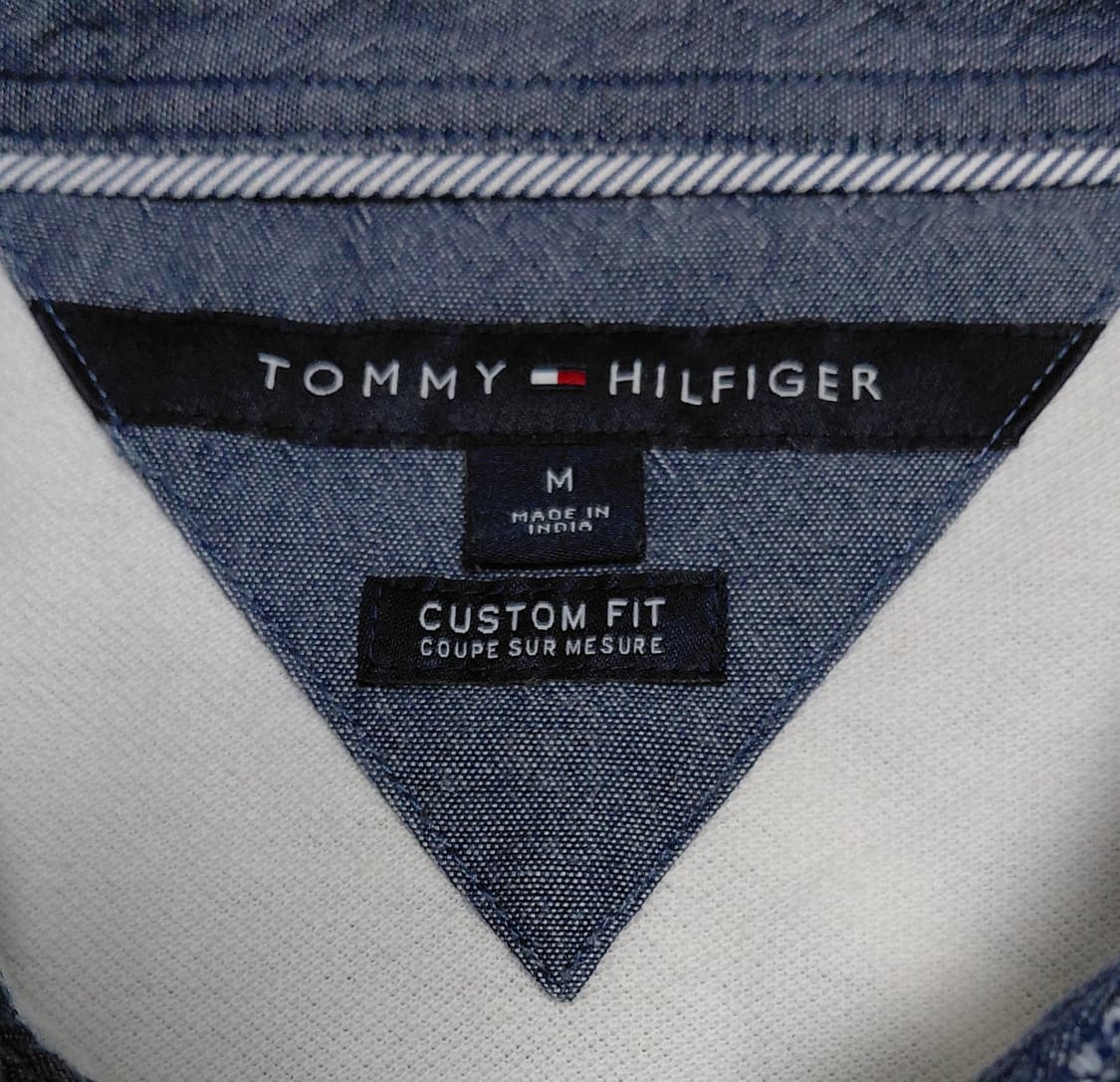 ​[M] 타미힐피거 빅로고 85 자수 폴로 셔츠 (커스텀 핏) 상품이미지4