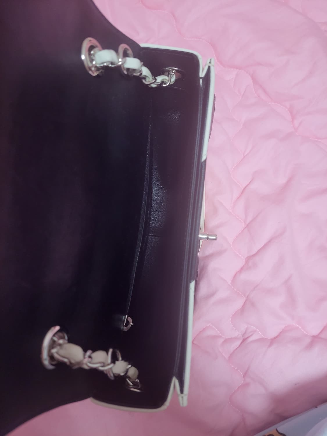 정품)급처3번들음상태좋음!샤넬 탑핸들 크루백 시즌백 가방 크로스백 토트백 상품이미지6