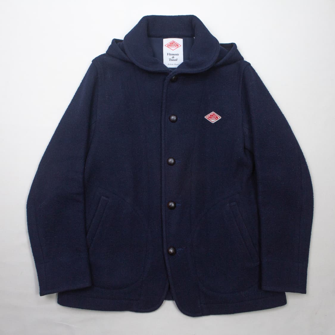 단톤 숄카라 울 코트 상품이미지1