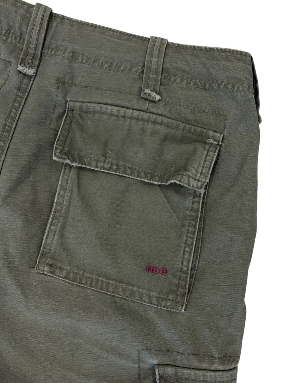 홀리스터 HCO 카고 밀리터리 반바지 카키 (32) 상품이미지7