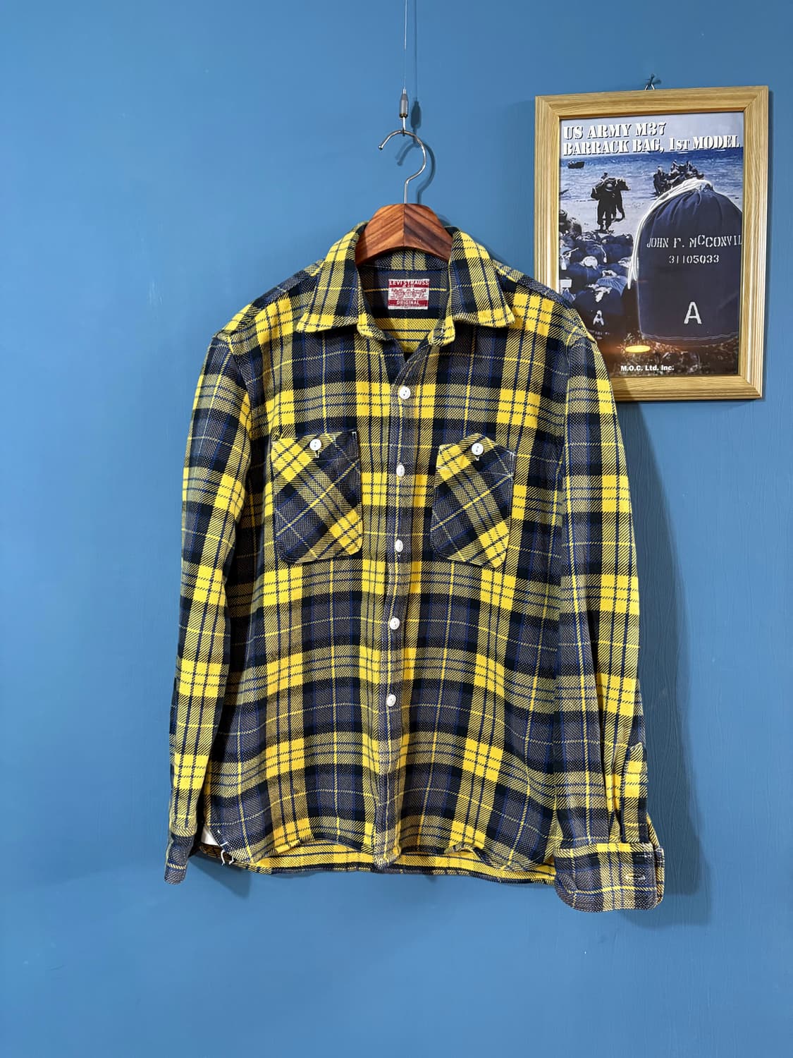 Vtg Levi’s Flannel Work shirt. 상품이미지1