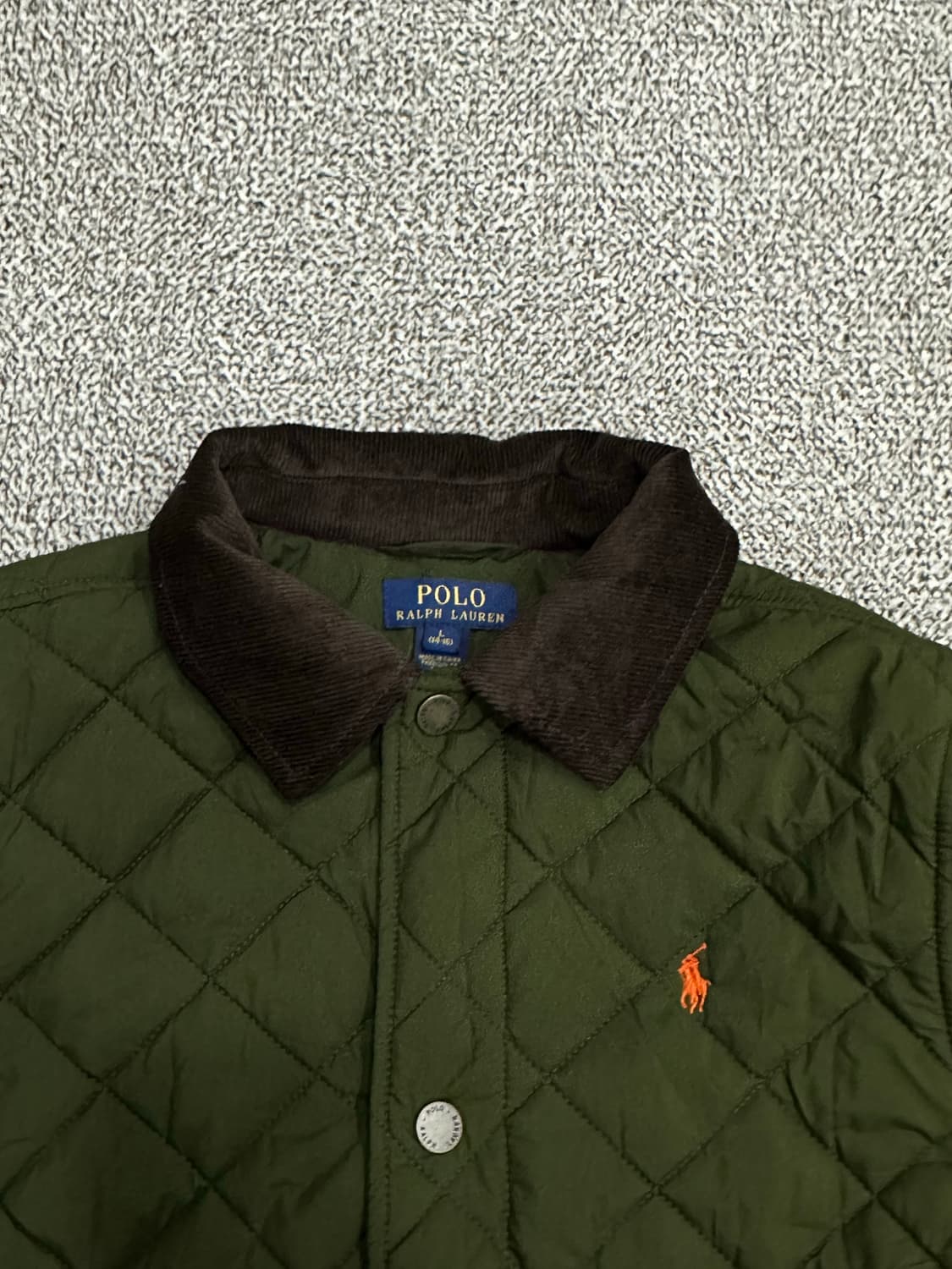 폴로 보이즈 퀼팅자켓 L (14-16)새상품 상품이미지2