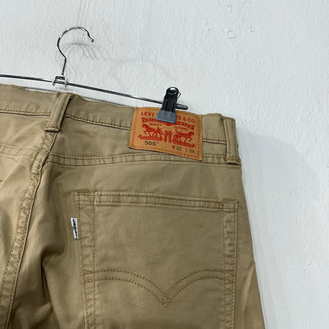 리바이스511 화이트라벨 베이지 팬츠 32 상품이미지2