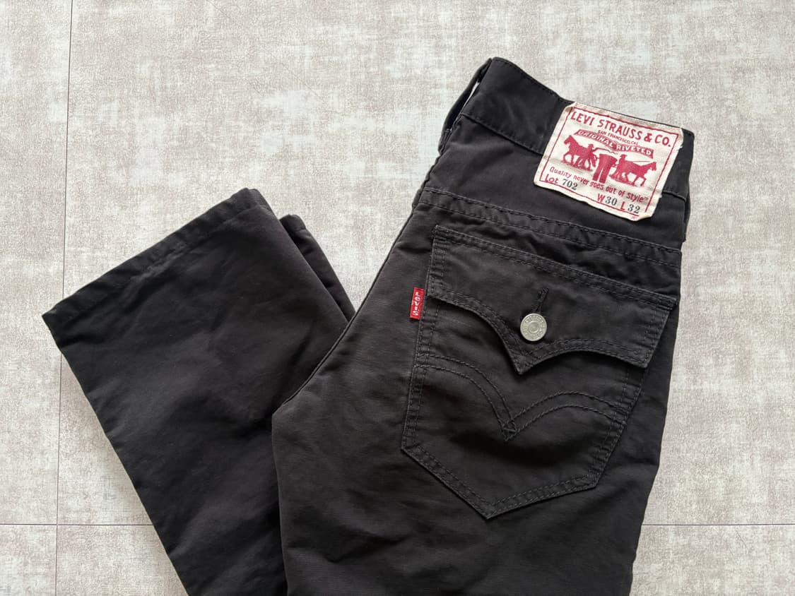levi’s) straight jeans black 상품이미지9