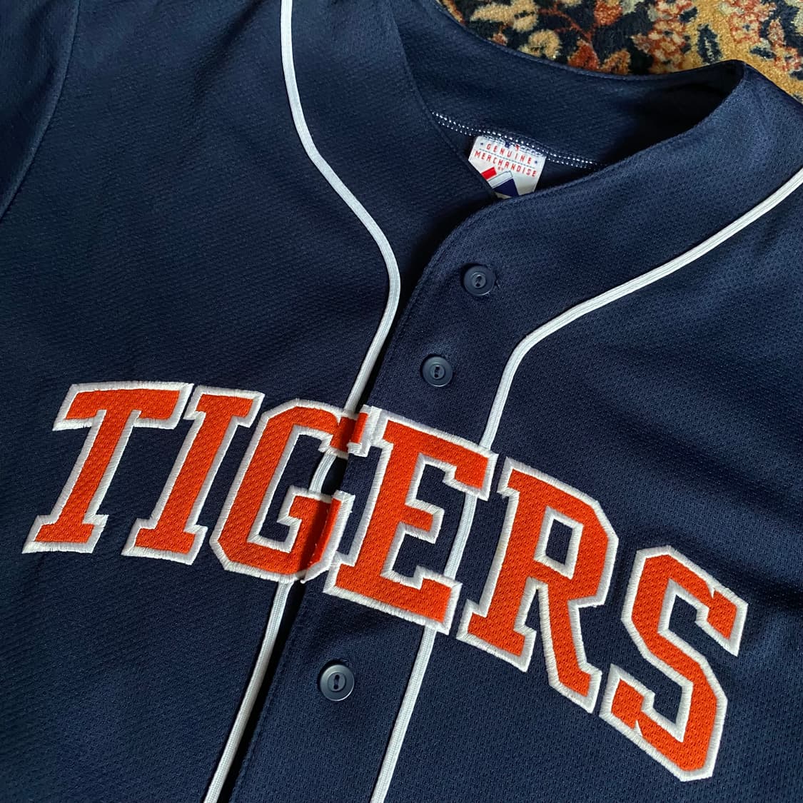 🌊Majestic Detroit Tigers Baseball Jerse 상품이미지4