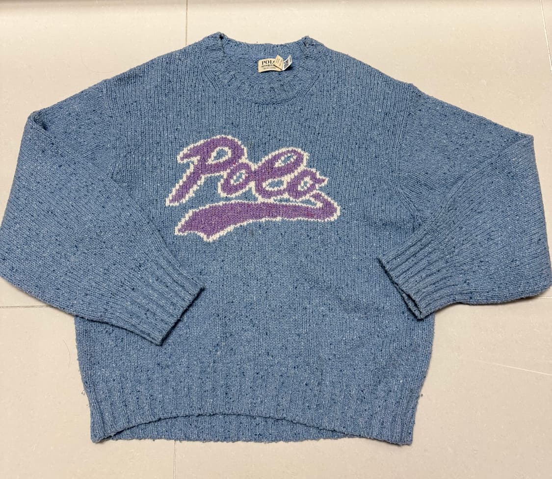 폴로 랄프로렌 크루넥스웨터 (M) 상품이미지1