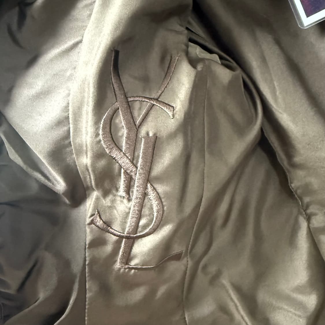 YSL by Tom Ford FW02 Satin Jacket&Skirt 상품이미지10