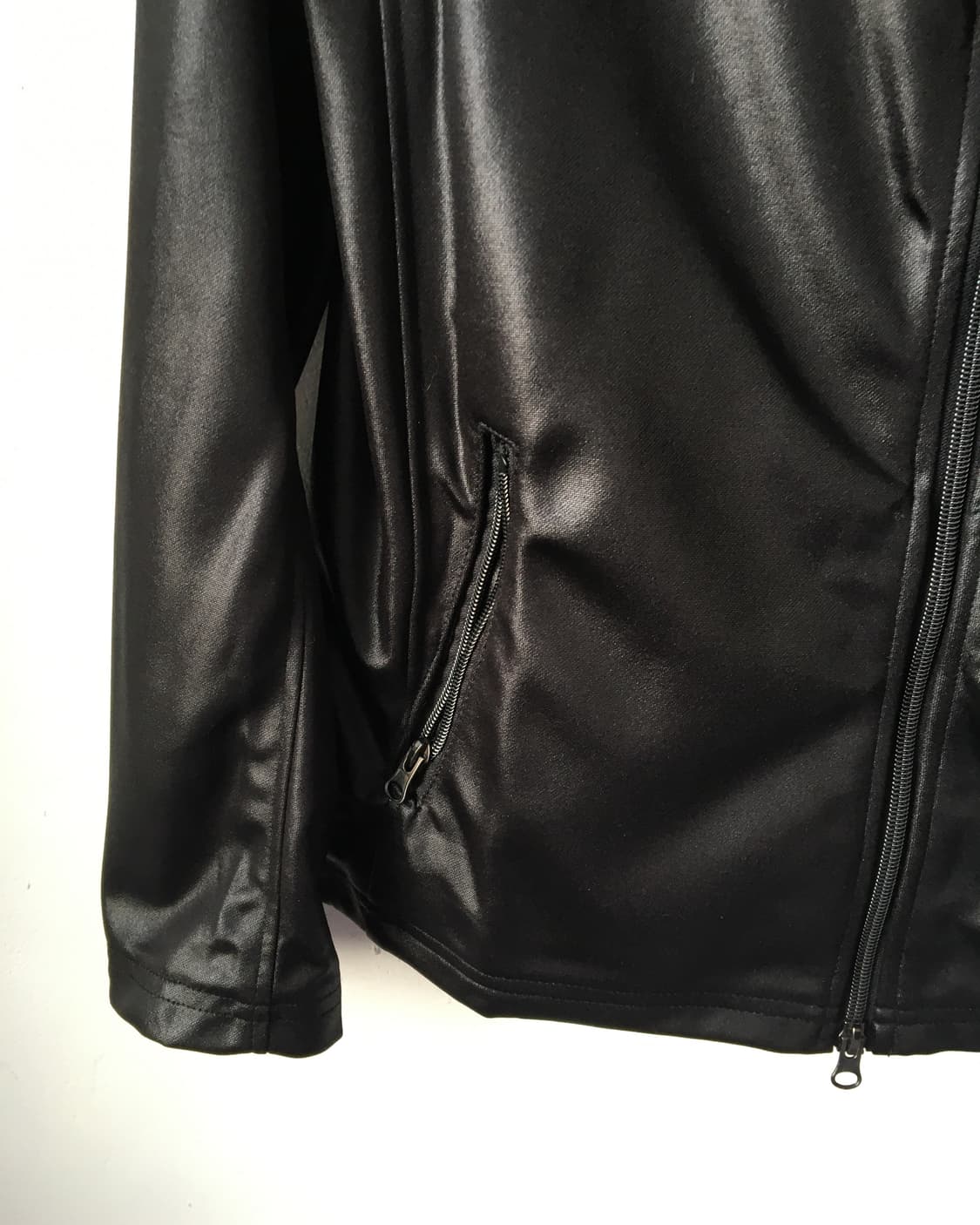 Glossy high neck zip up 상품이미지4