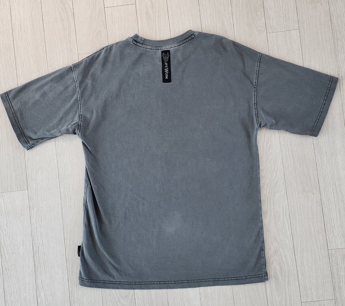 라이프워크 워싱 반팔티●남녀공용●표기사이즈 M (90~100가능) 상품이미지3