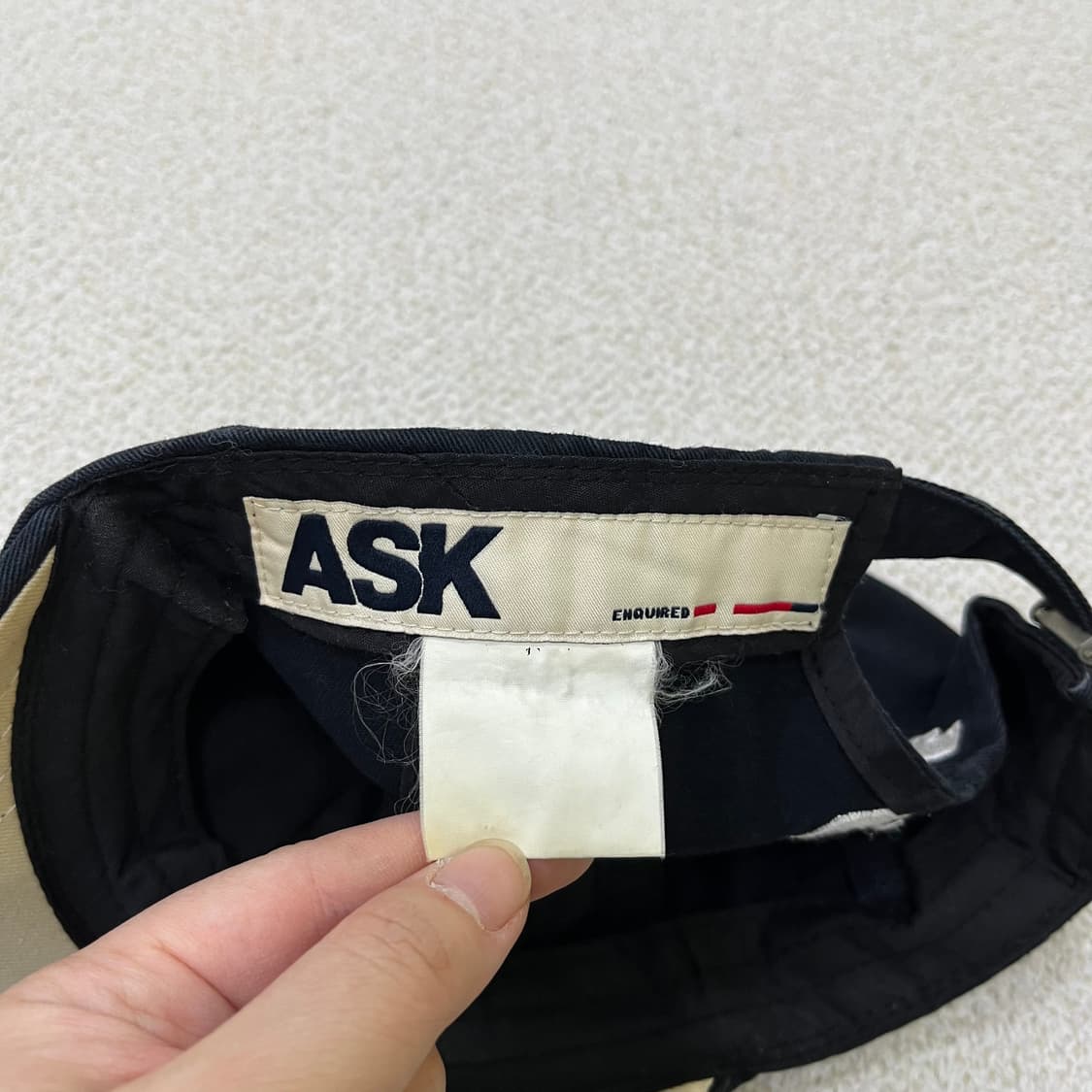 F 에스크 빈티지 워싱 볼캡 0519M 상품이미지4