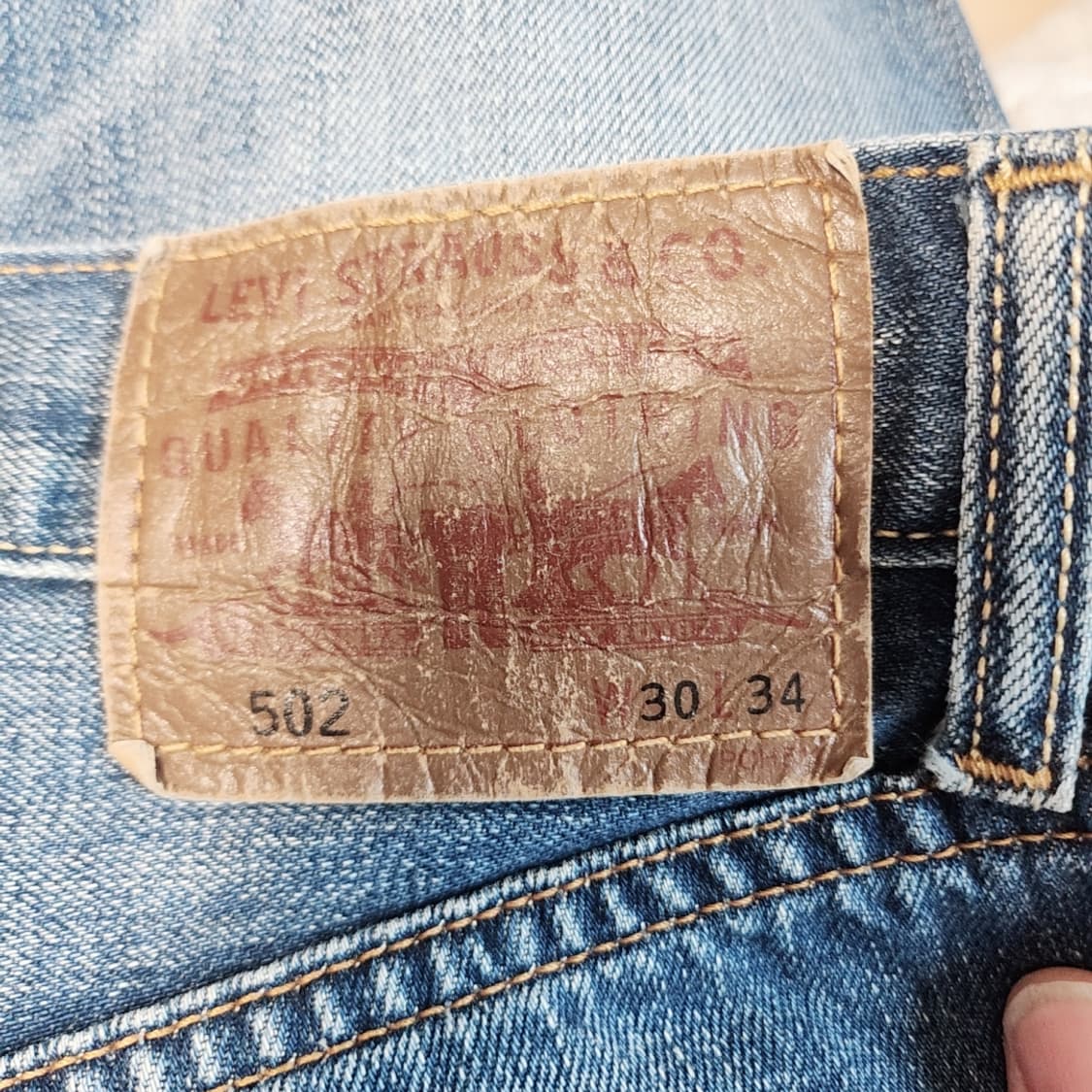 [30] 리바이스 502 청바지 데님팬츠 상품이미지4