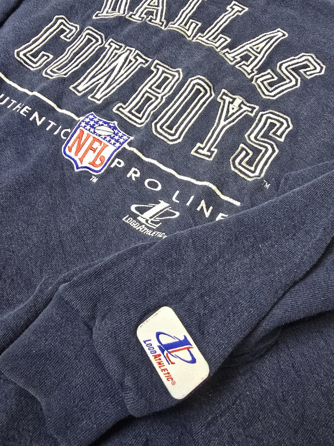 NFL 댈러스 카우보이 맨투맨 Logo Athletic Pro XL 상품이미지3