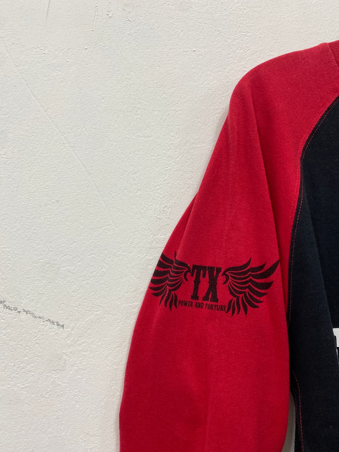 [THRUXTON] 펑크 y2k 날개 배색 롱슬리브 상품이미지9