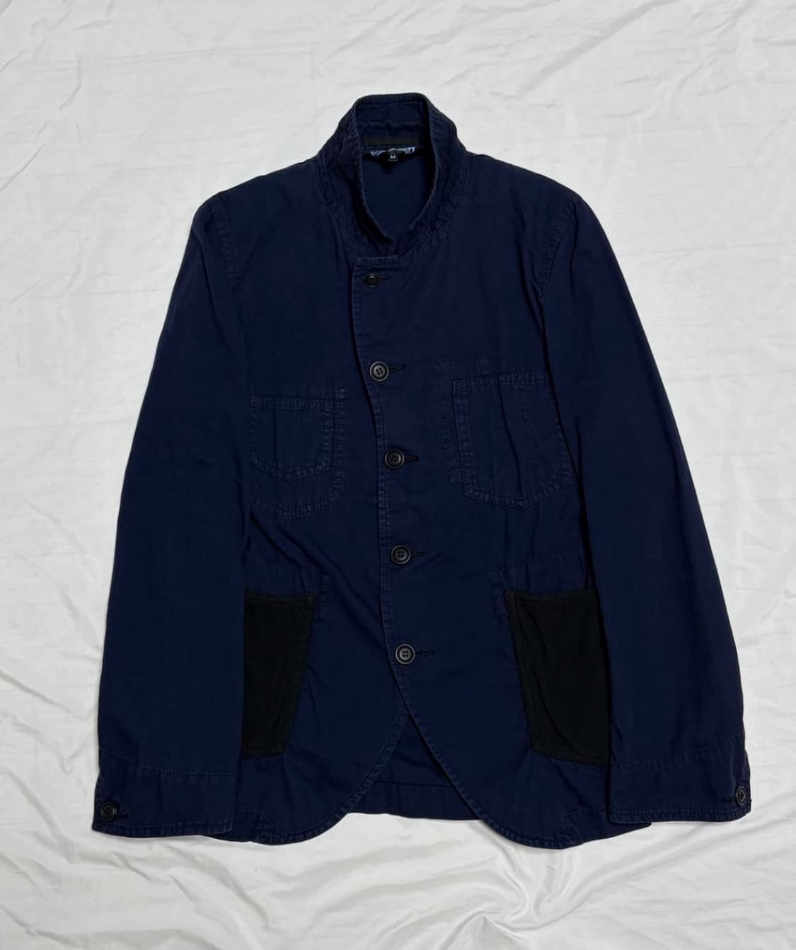 꼼데가르송 블랙 프렌치 워크자켓 상품이미지1