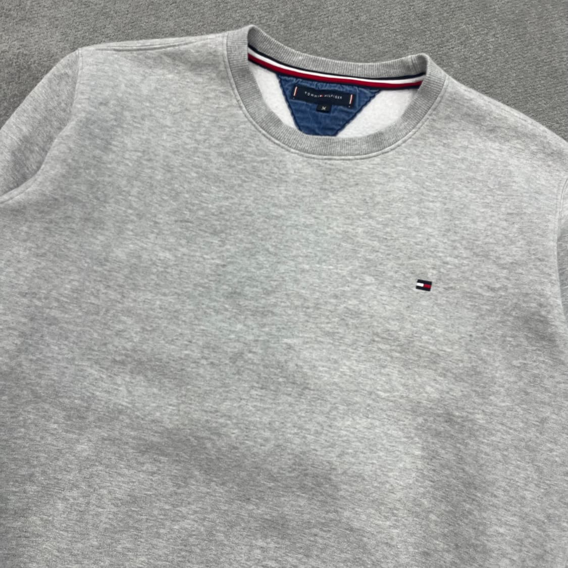 M 타미힐피거 그레이 맨투맨 상품이미지2