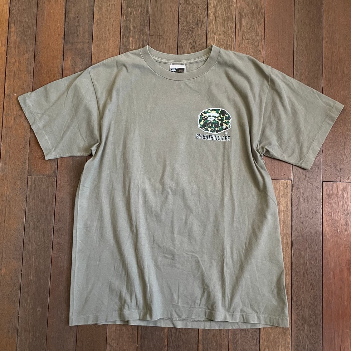 90’s 베이프 카모 빈티지 반팔 티셔츠 상품이미지2