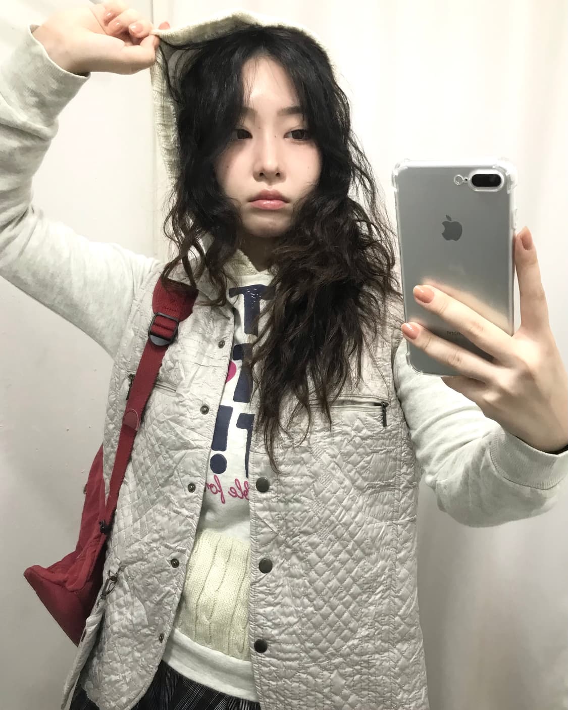오트밀 후디 코디 세트 🤍 상품이미지5