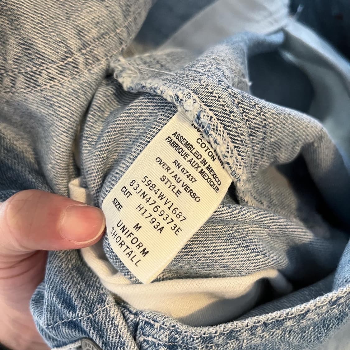 폴로랄프로렌 데님 오버롤팬츠 상품이미지8