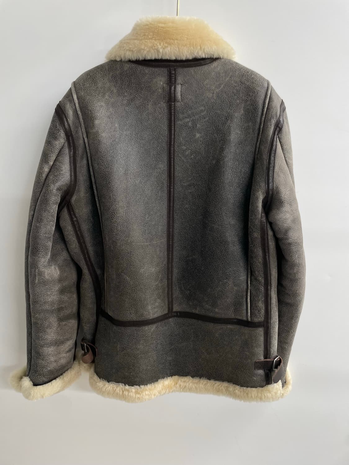 FR2×VANQUISH B-3 무스탕 자켓 L사이즈 상품이미지4