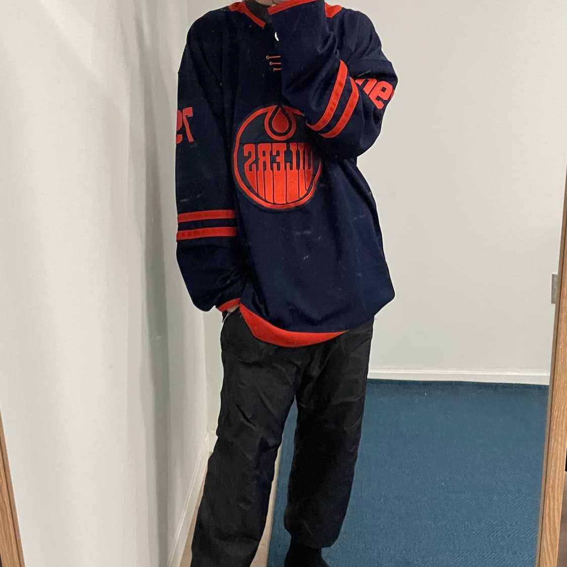 [56] 아디다스 NHL OLIERS 아이스하키 긴팔티 상품이미지9