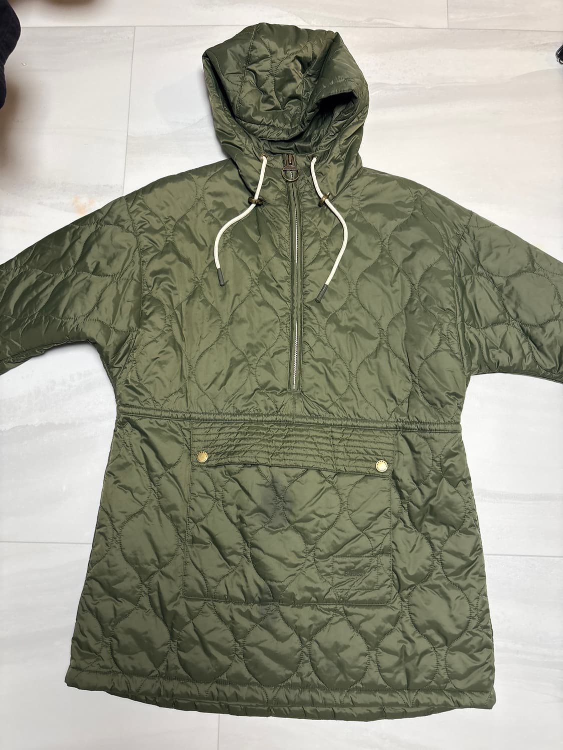 바버 알렉사청 퀄티드 후드 원피스 상품이미지1