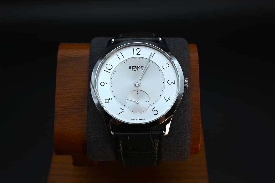 [판매] 에르메스 슬림 데르메스 39.5mm 화이트 (마이크로 로터) 상품이미지3