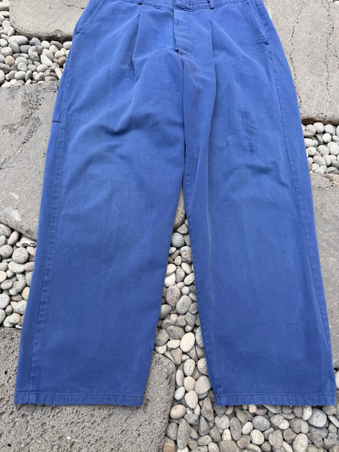 DISTRESSED FADED NAVY 1990s ADDA 프렌치워크팬츠 상품이미지4