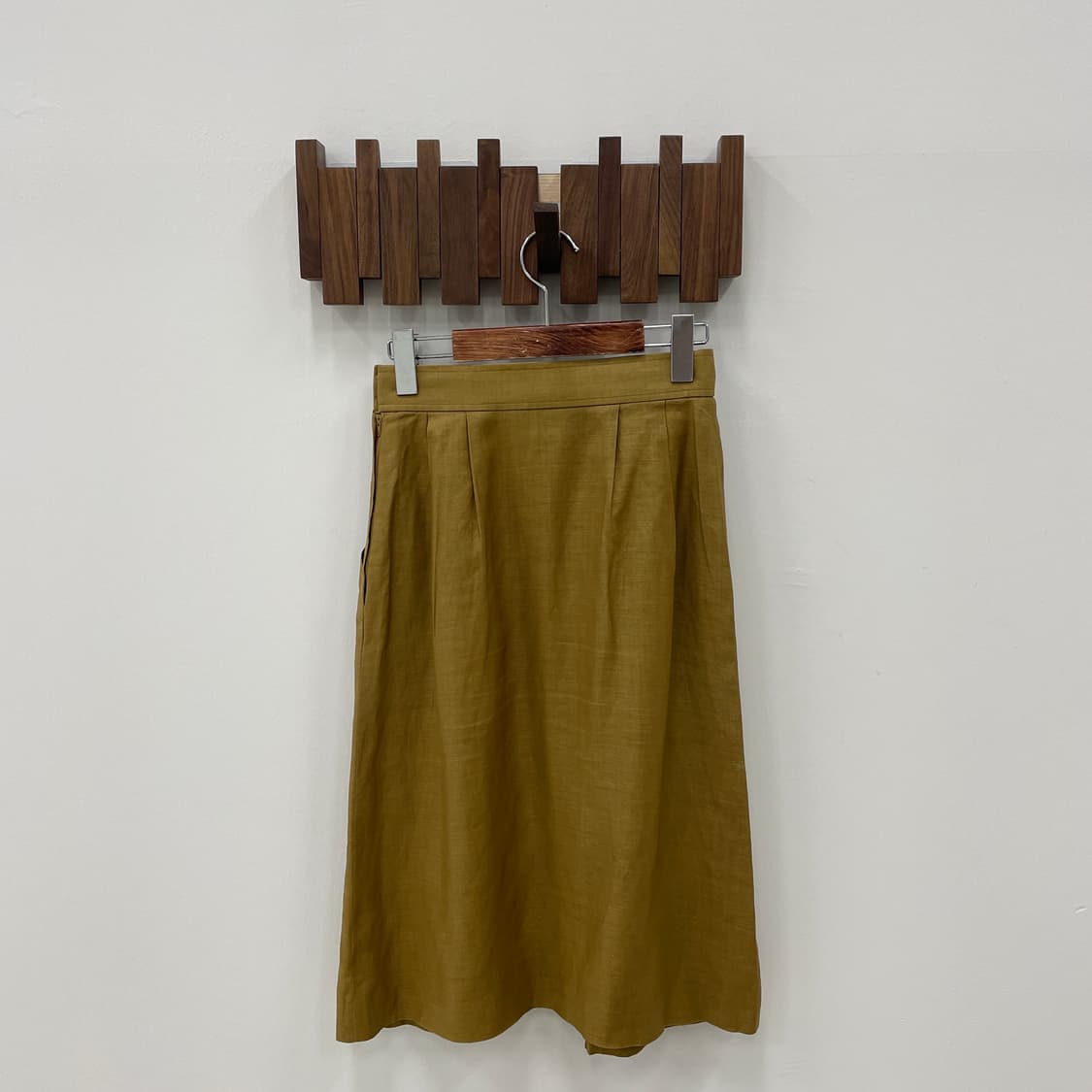올드 입생로랑 린넨 스커트 상품이미지3