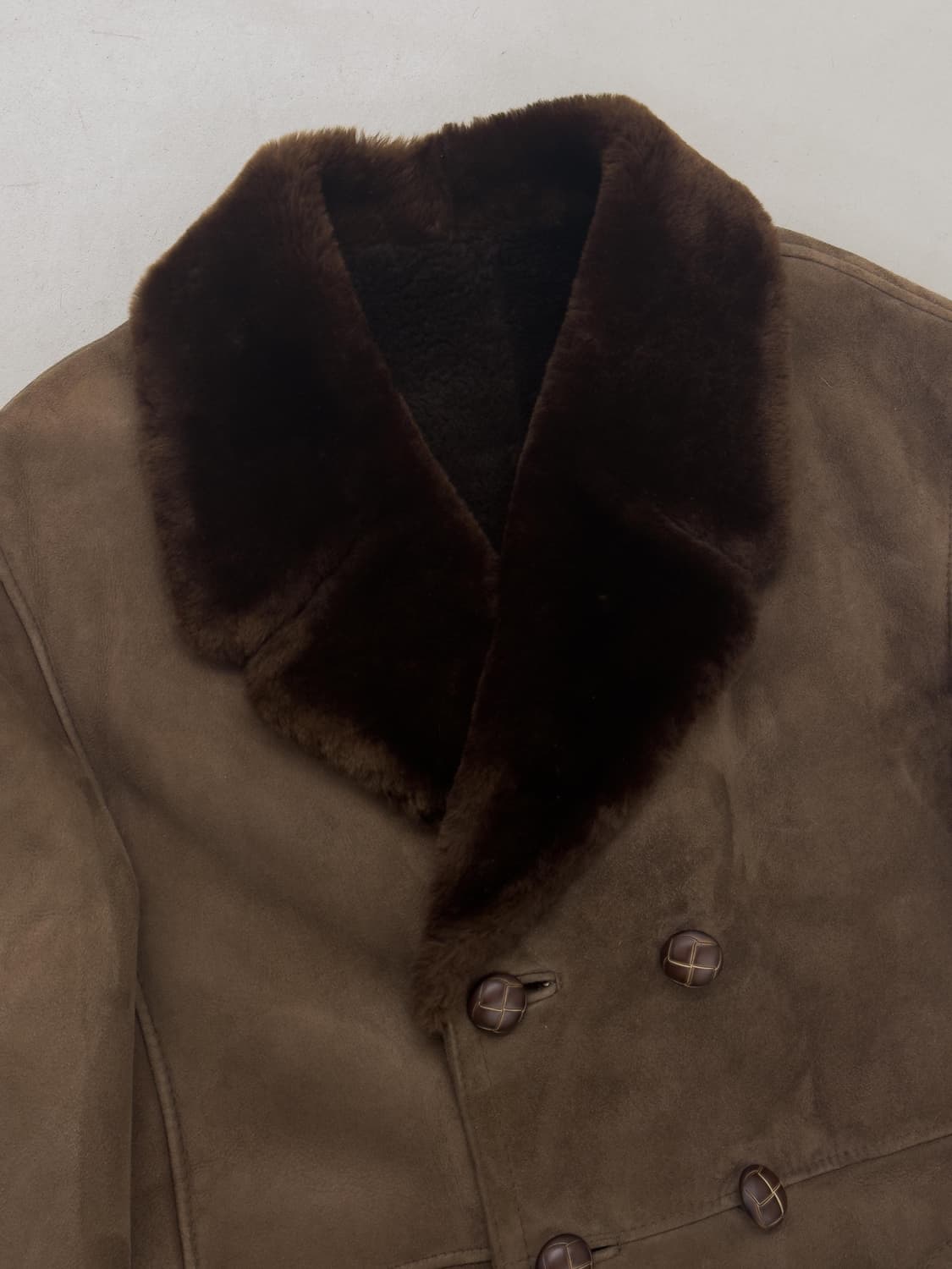 빈티지 스웨이드 무통 시어링 자켓 상품이미지4