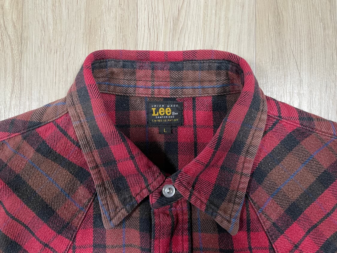 100) 60s 복각 Lee 재팬 헤비코튼 웨스턴셔츠(RRL&LVC&폴로 상품이미지3