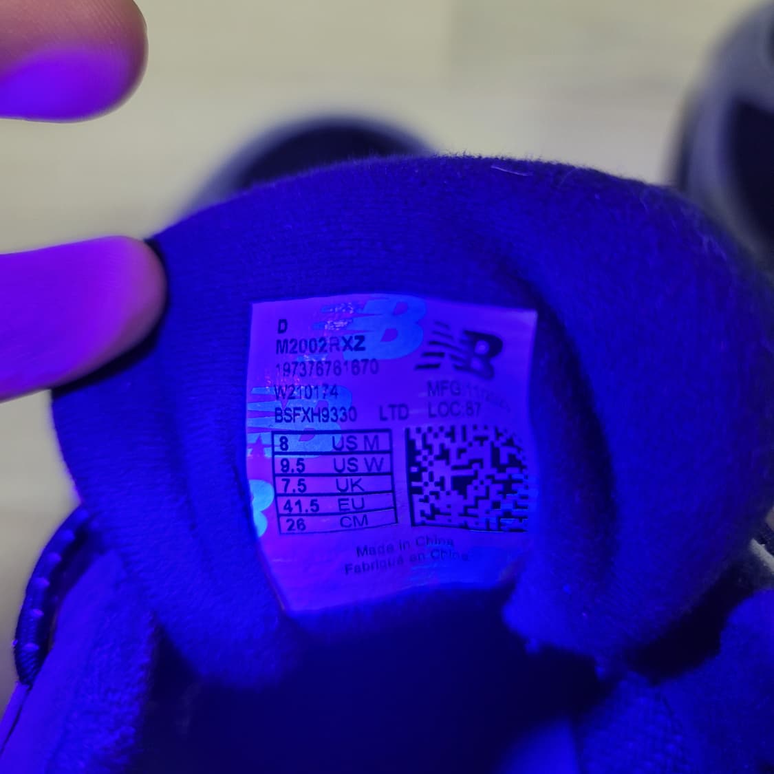 [260] <새상품급> 뉴발란스xjjjjound자운드 2002R고어텍스 상품이미지7