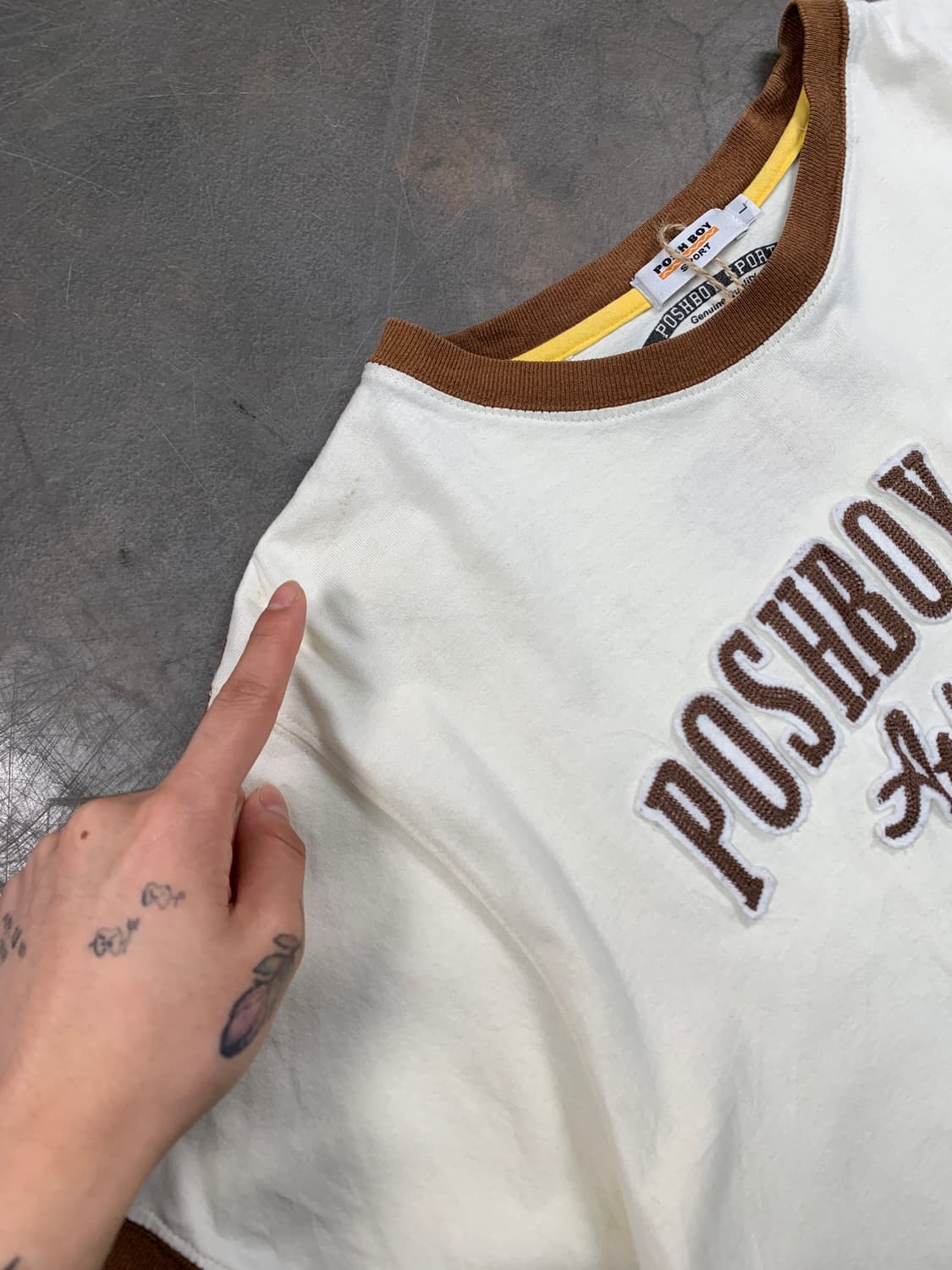 Poshboy 링거 반팔 티셔츠 상품이미지3