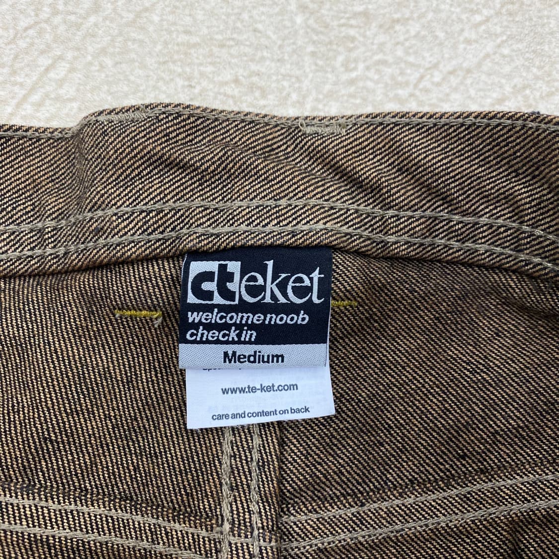 테켓 CT 빅 데님 팬츠 (95) 상품이미지9