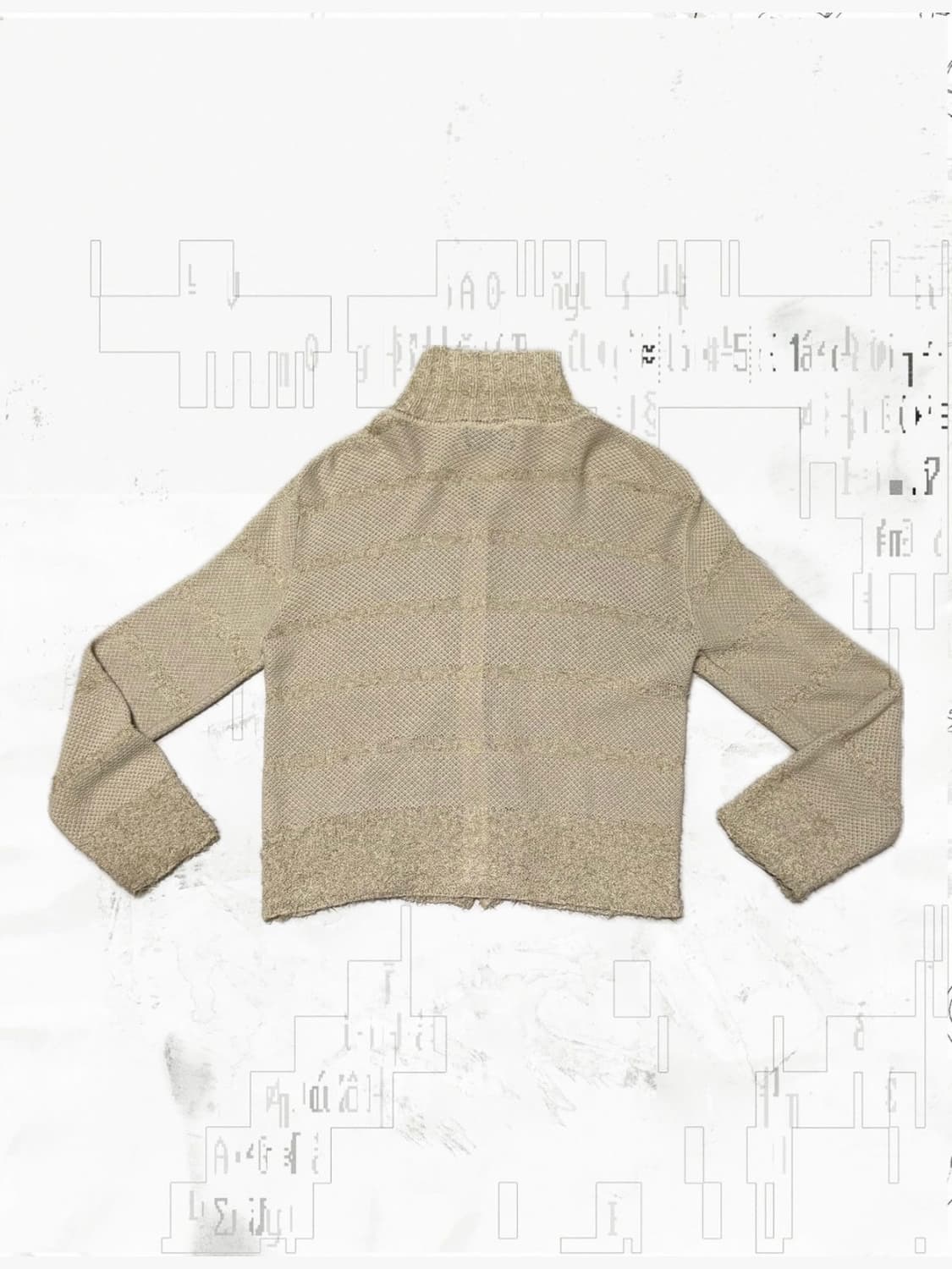 Textured Pocket Knit Zip-Up 상품이미지4