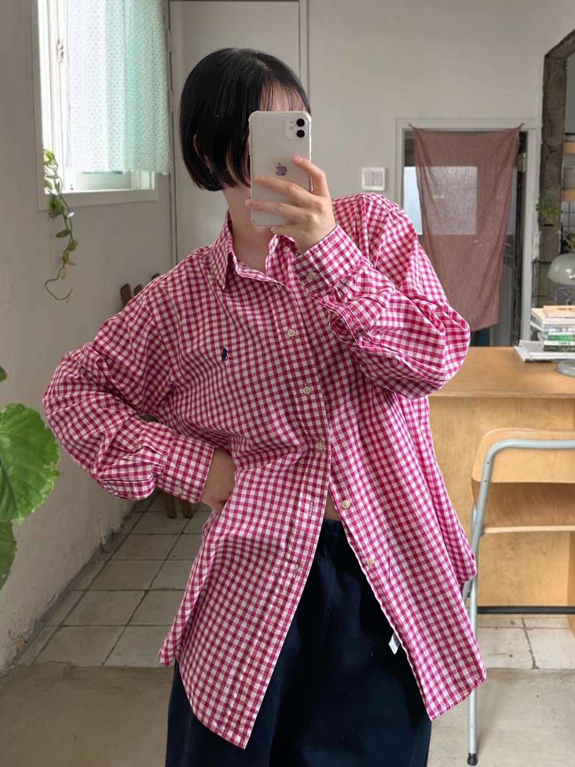 폴로 랄프로렌 체크 셔츠 (Man XL) 상품이미지1