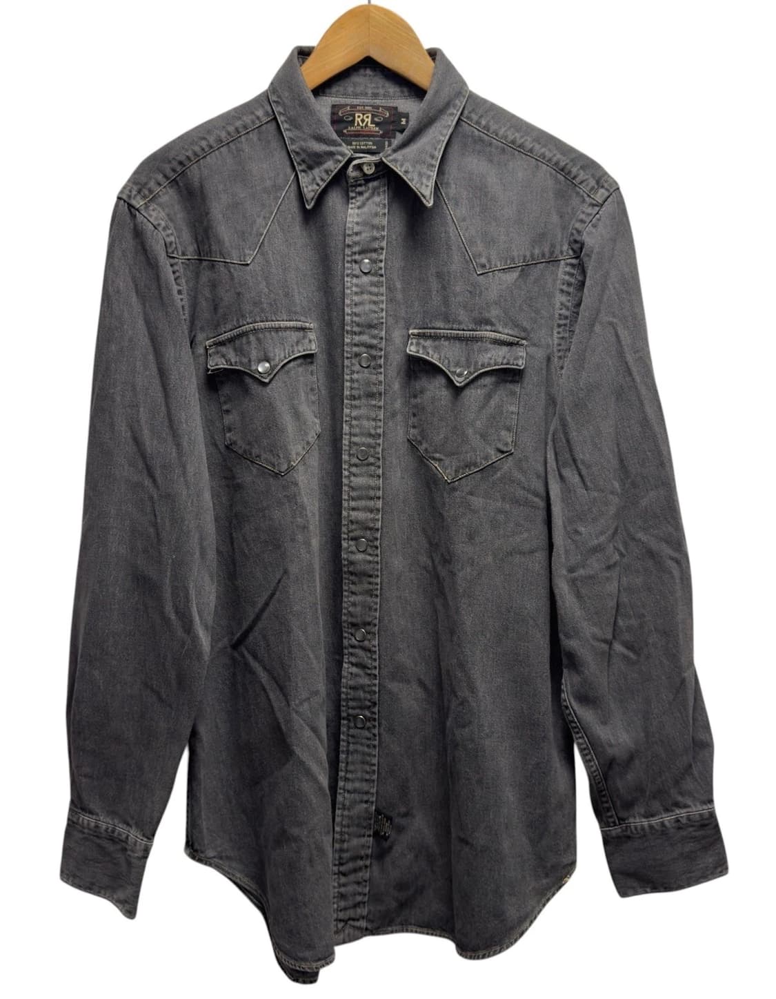 RRL 더블알엘 웨스턴 데님 셔츠 상품이미지1