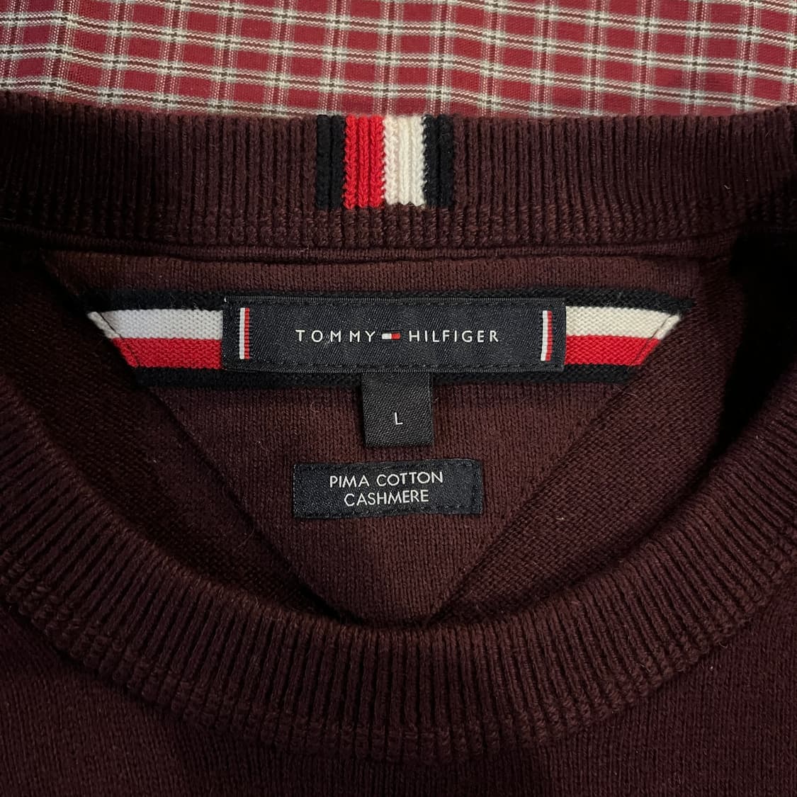 타미힐피거 피마코튼 캐시미어 니트 상품이미지8