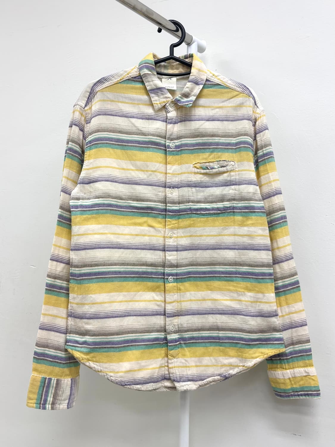 빈티지 스트라이프 히피 셔츠 상품이미지5