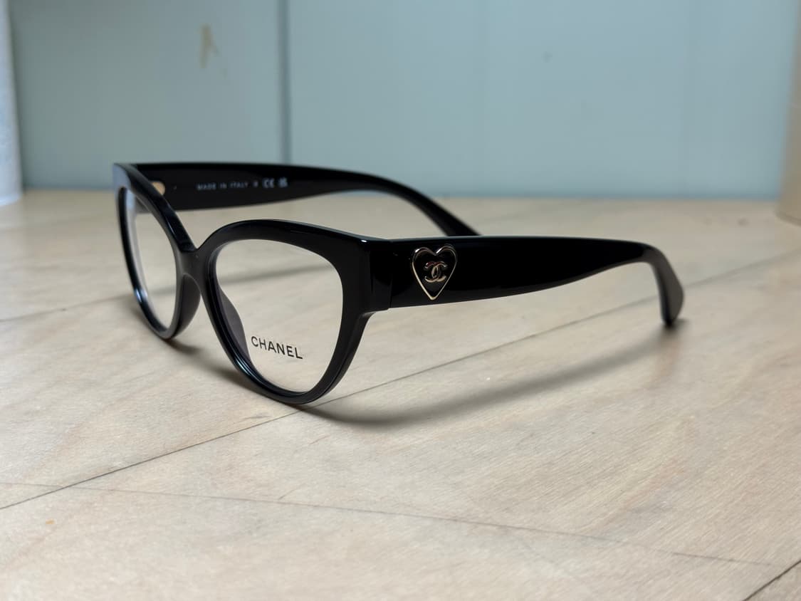 샤넬 하트 캣아이 안경 새상품 상품이미지5