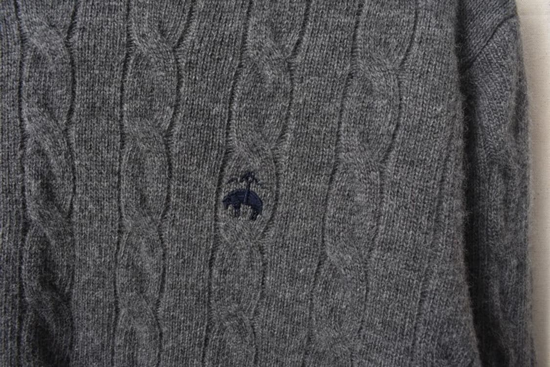 브룩스브라더스 케이블 니트 스웨터 S M0075 상품이미지3