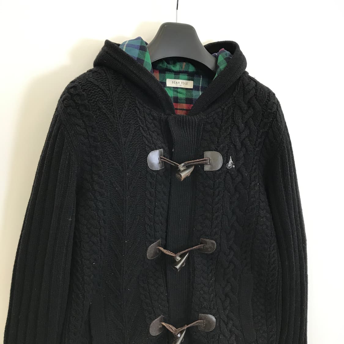 빈폴 꽈배기 니트 떡볶이 후드점퍼 [100사이즈] 상품이미지2