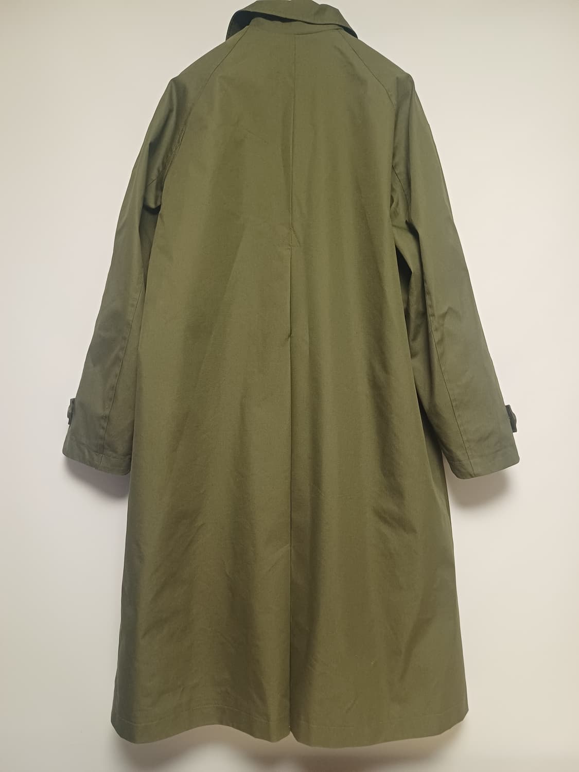 h&m 오버사이즈 남성 카 코트 S [카키그린] 상품이미지3
