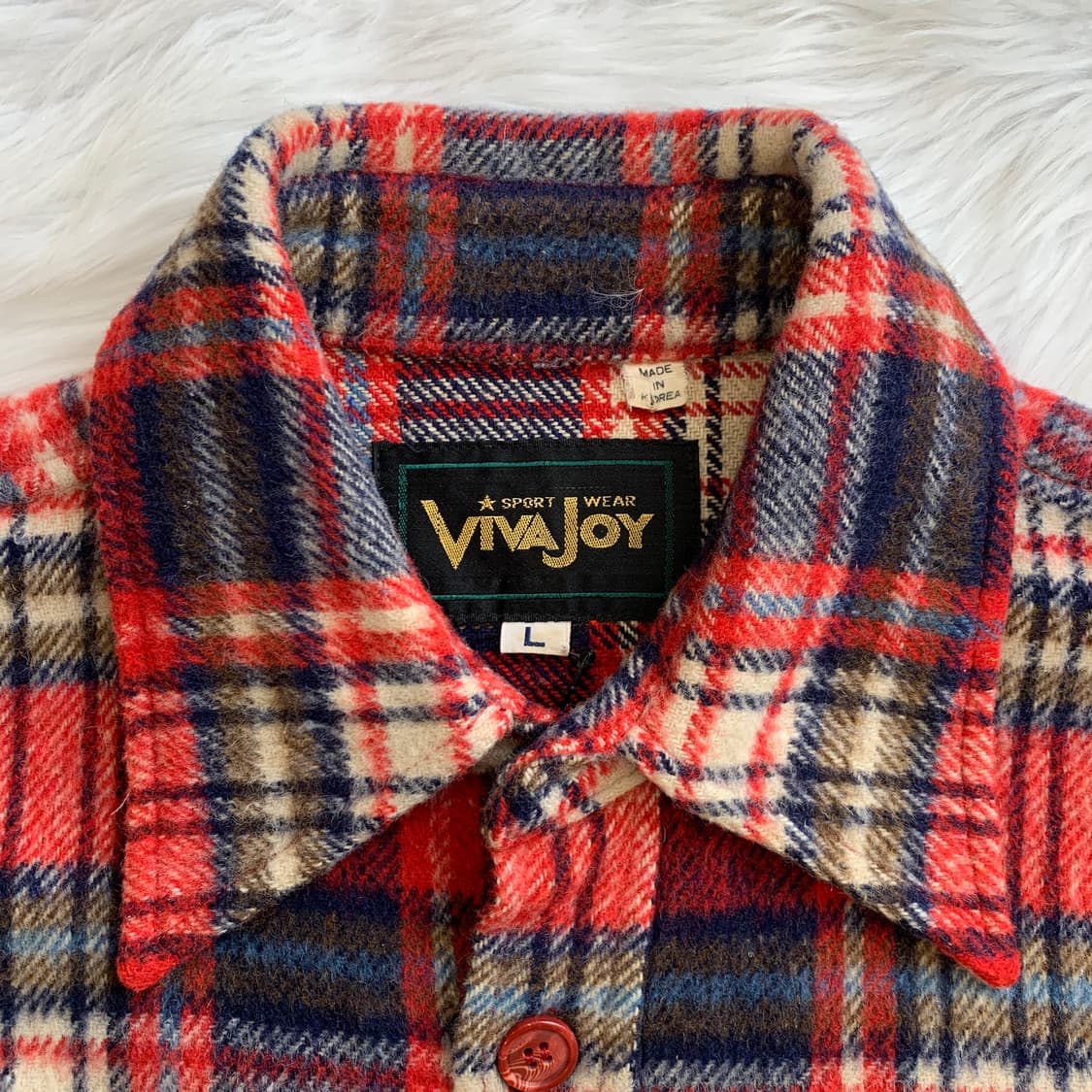 VIVA JOY 펜들턴 체크 아웃포켓 셔츠 자켓  1684 상품이미지4