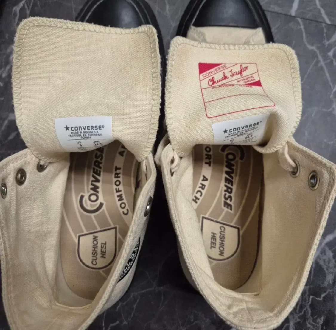 CDG 컨버스 어딕트 척테일러 하이탑 245 상품이미지6