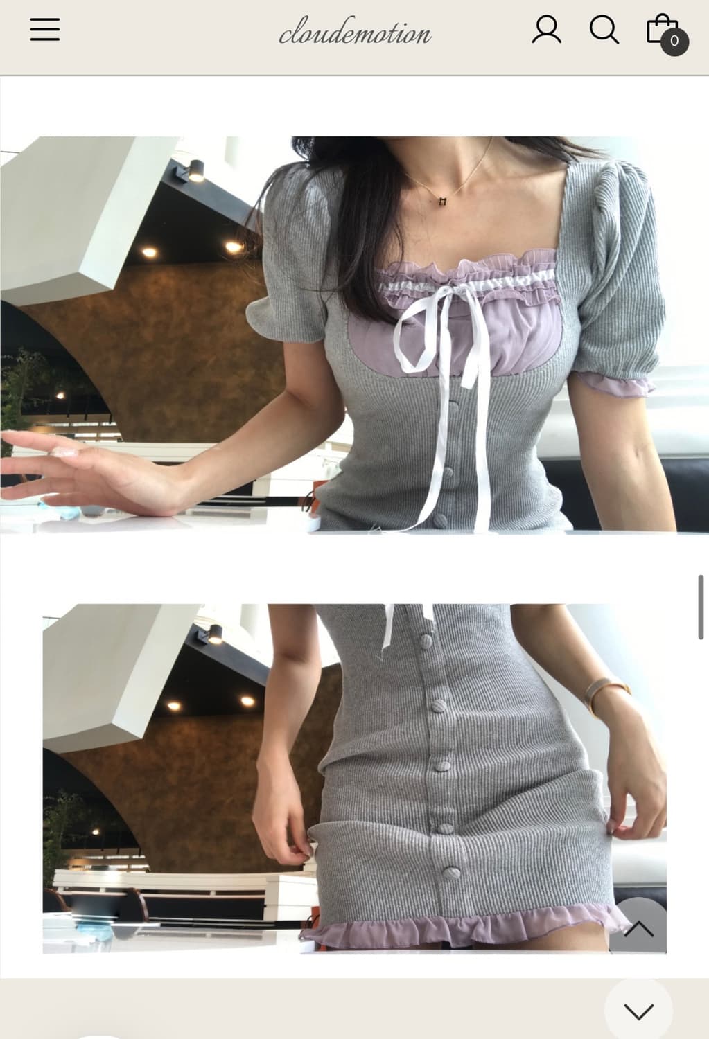 새제품 클라우드이모션 원피스 ops 상품이미지1