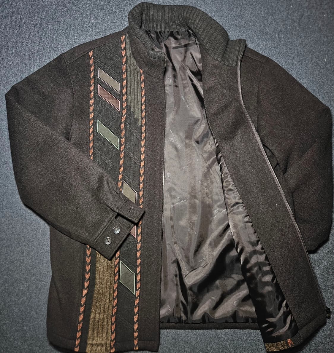 카운테스마라 남성 모직 자켓 100 실측 105 상품이미지3