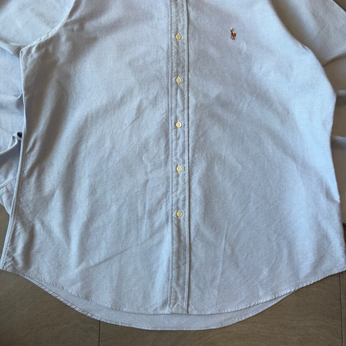 폴로 정품 스카이블루 멀티포니 셔츠 상품이미지3