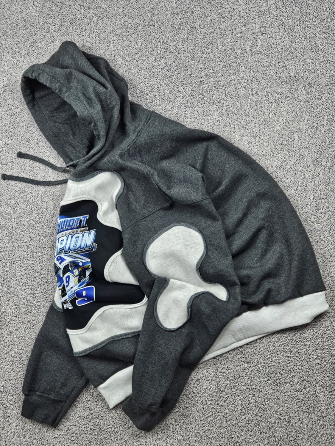 체이스 엘리엇 레이싱챔피언 아플리케 커스텀 후드티 (XL) / 10286 상품이미지3